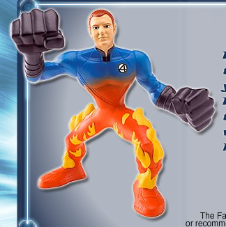 Burger King: Human Torch toy